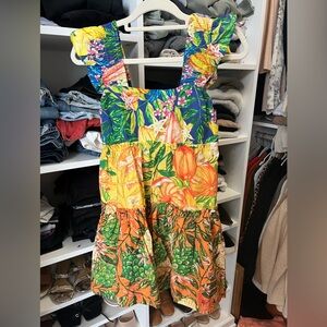 Farm Rio Tropical Print Dress